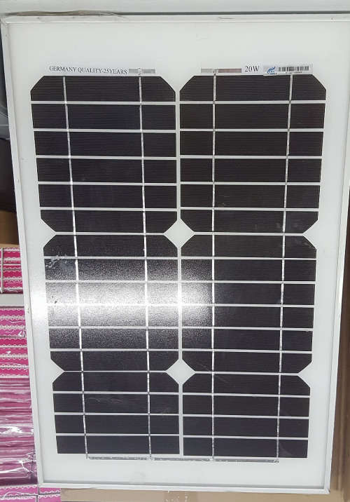 20W solar panel. 53x35cm. View other clearance auctions!