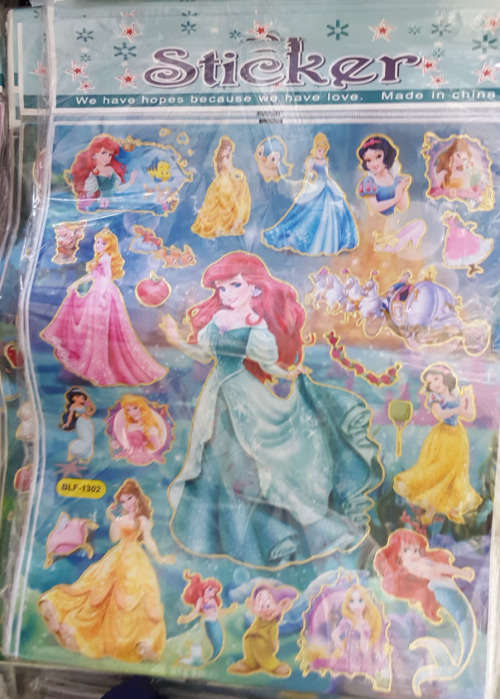 REDUCED TO CLEAR!! Stickers! Frozen/Cars/Princess etc. See our other clearance auctios!