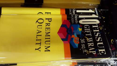 REDUCED TO CLEAR! Tissue gift wrap. View other clearance auctions!