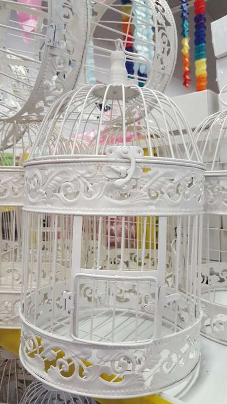 BIG Bird cage decor 41cm! 3 PER BID. REDUCED TO CLEAR!!! View other clearance auctions