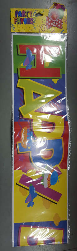 Happy birthday banner! CLEARANCE SALE!!! View other clearance auctions!.