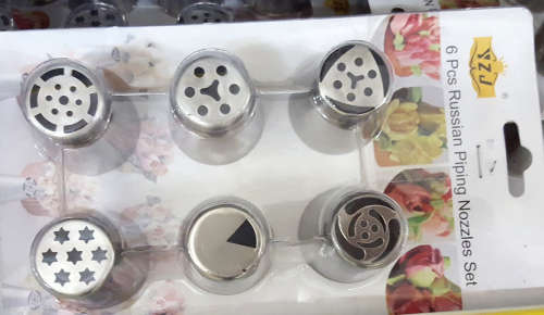 CLEARANCE SALE!! Russian piping nozzles set. See other clearance auctions!