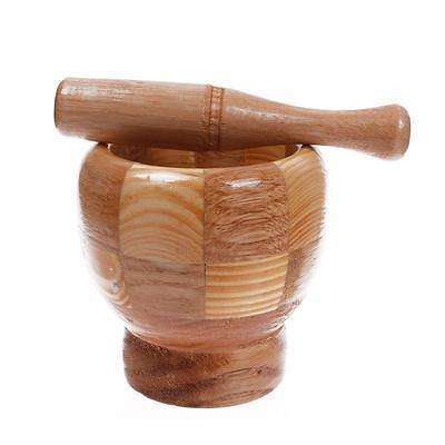 CLEARANCE SALE!! Wooden mortar and pestle set. See other clearance auctions!