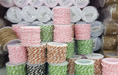 REDUCED TO CLEAR! DIY sack string. Various colors!!! View other clearance auctions!