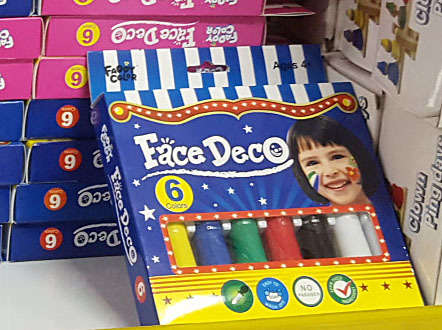 Face deco!! CLEARANCE SALE!!! View other clearance auctions!.