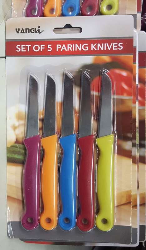 5 Paring knives. REDUCED TO CLEAR!!! See our other clearance auctions!