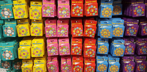 CLEARANCE SALE! Teachers box of rewards stickers. 3 PER BID! View other clearance auctions!
