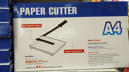 A4 paper cutter. REDUCED TO CLEAR! View other clearance auctions!