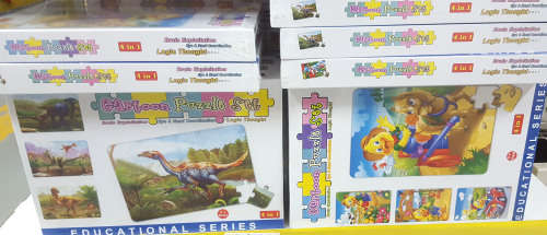 4-in-1 Puzzle!! REDUCED TO CLEAR!!! See our other clearance auctions!.