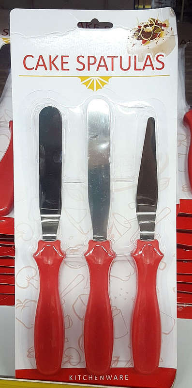 Cake spatula set. WHOLESALE clearance!