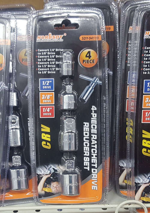 4 pc ratchet drive reducer set! CLEARANCE SALE!! View other clearance auctions!.