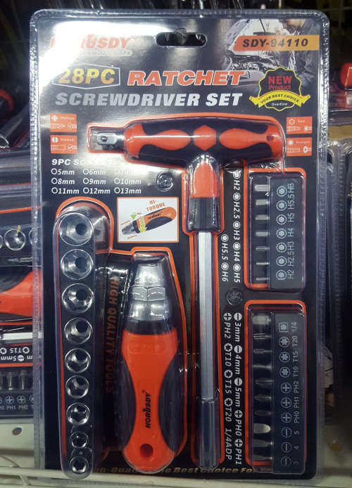 28pc ratchet screwdriver set! CLEARANCE SALE!! View other clearance auctions!.