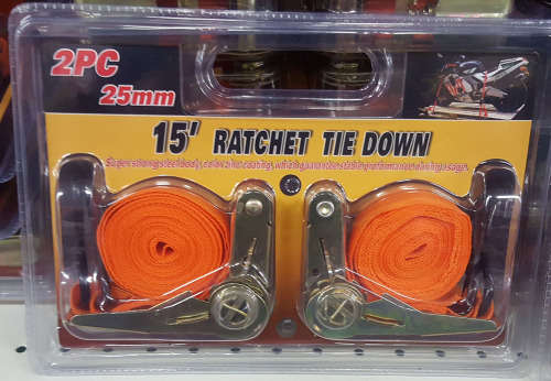 15' ratchet tie down set! View our other clearance auctions!