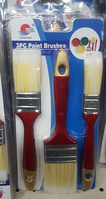 3pc paint brush set! CLEARANCE SALE!! View other clearance auctions!.