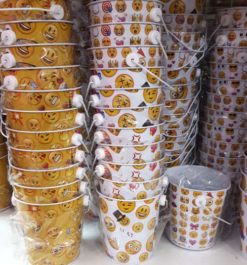 Emoji bucket! REDUCED TO CLEAR!!! View other clearance auction