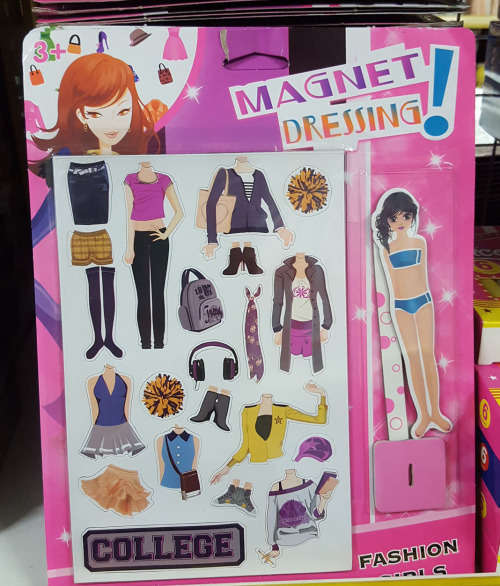 Magnetic dressing game!! REDUCED TO CLEAR!!! See our other clearance auctions!.