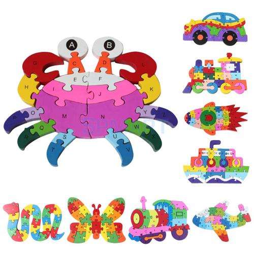 Educational wooden puzzle. Various options! REDUCED TO CLEAR!! See other clearance auctions!