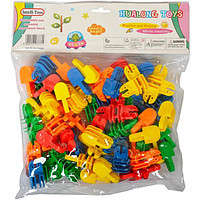 Education building block set- 55 PIECES!!! See other clearance auctions!