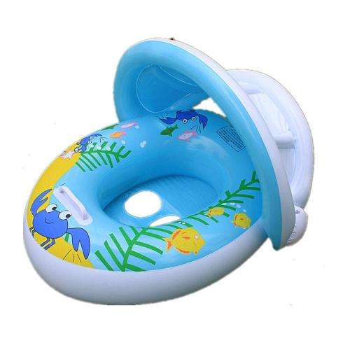 Adjustable sunshade float.