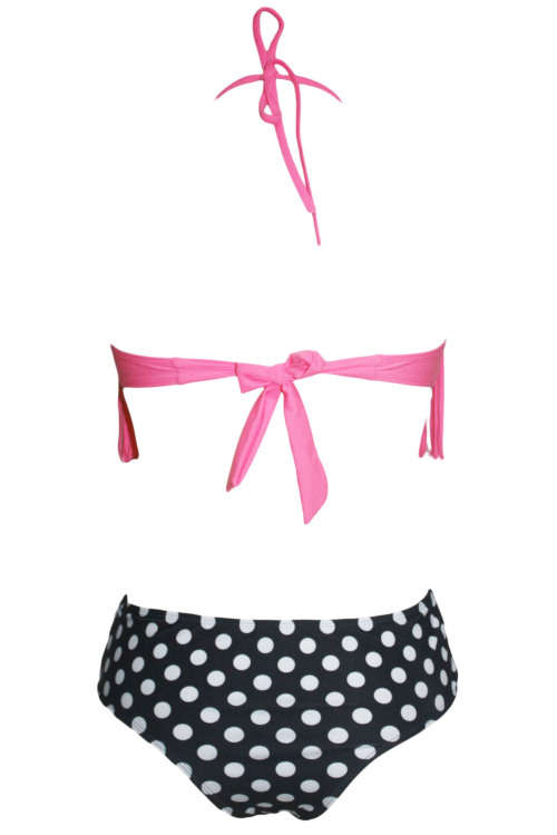 Super Cute Bright pink tassel Bikini. Size M.