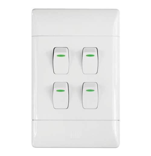 4 Lever Light Switch