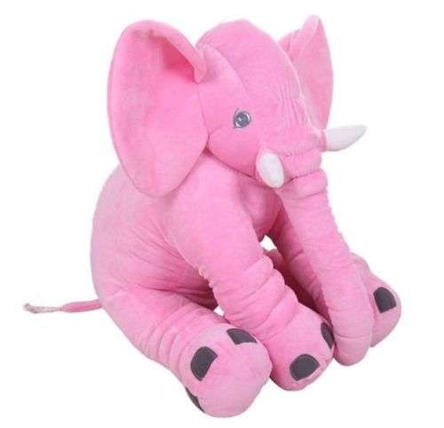 HUGE Stuffed 60cm Elephant | Pink. LOTS OF R1 AUCTIONS! BLACK FRIDAY SALE!!
