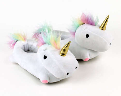 Super cute Unicorn Slippers | White...LOTS OF R1 AUCTIONS!!