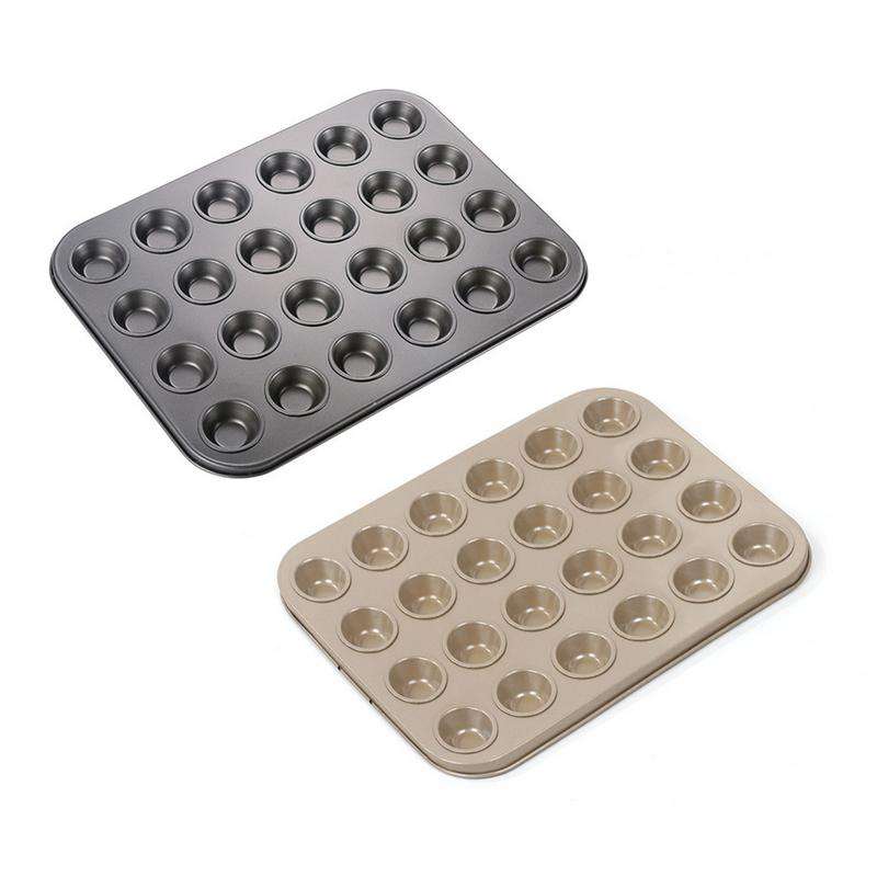 24 mini cavity baking pan- Brown. LOTS OF R1 CLEARANCE AUCTIONS!!!