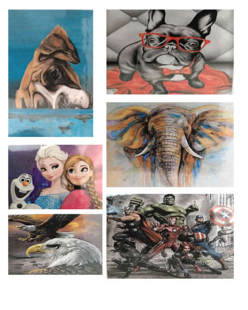 Full Diamond Dot Painting Kit (30x40cm) - Variety of Designs