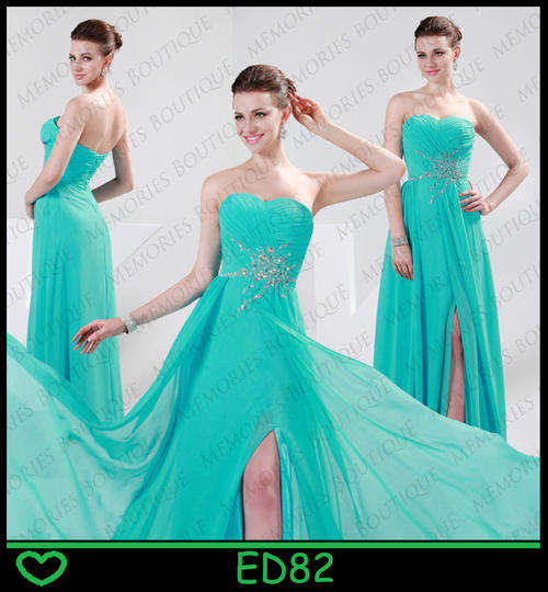 STUNNING CHIFFON EVENING DRESS!