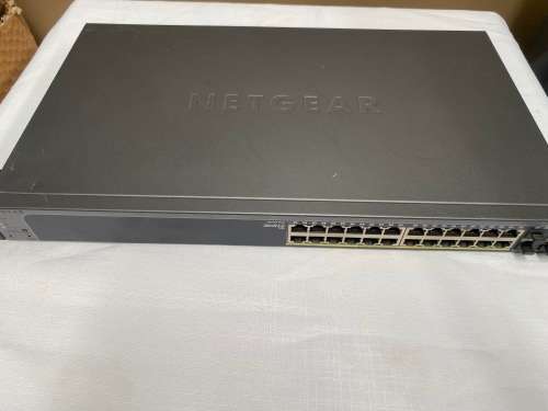 Netgear GS728TP 24-Port Gigabit PoE+ Smart Managed Pro SWITCH W/ 4 SFP