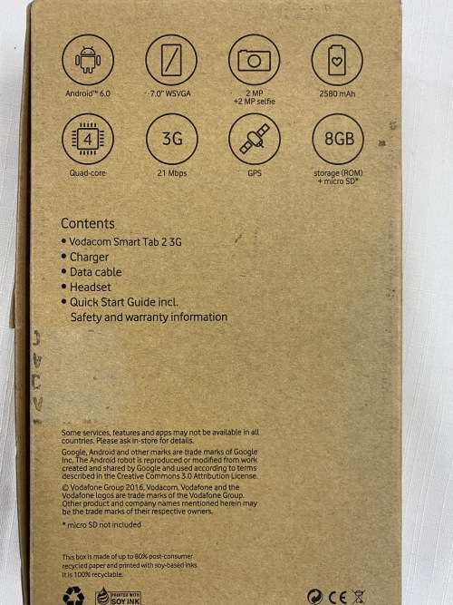 VODAFONE TAB MINI 7 VFD 1100