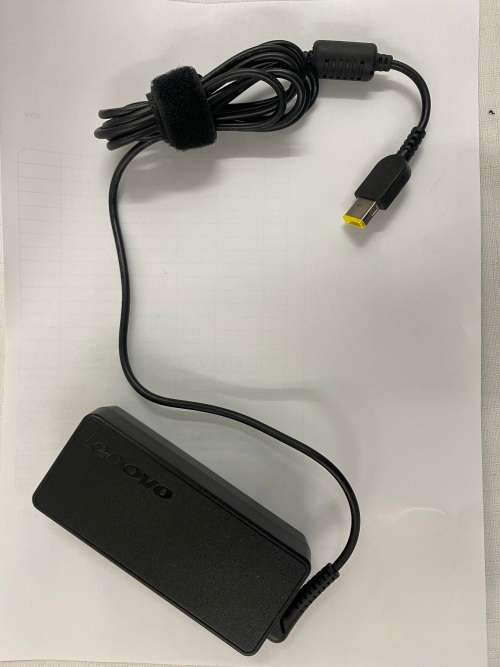 LENOVO SQUARE PIN  - YELLOW TIP CHARGER