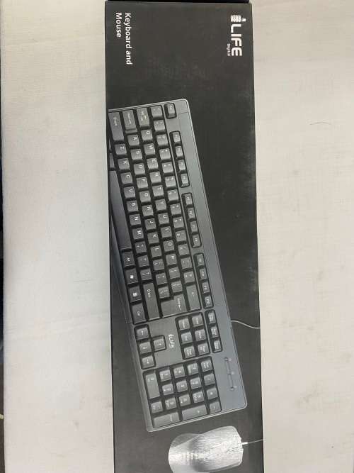 **BARGAIN BUY** AS NEW DEMO iLIFE USB KEYBOARD & MOUSE SET -WORTH R350 -GRAB IT @ JUST R99!!!!