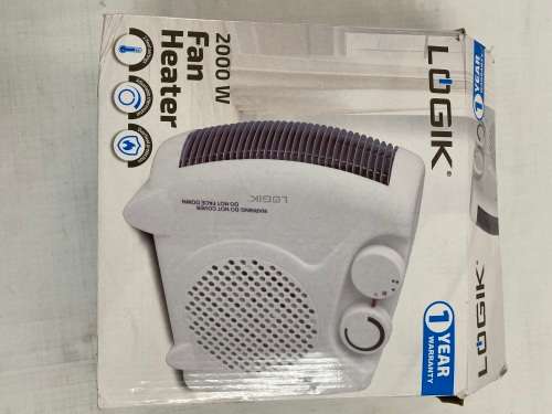 **BARGAIN BUY**DEMO LOGIK VERTICAL / HORIZONTAL FAN HEATER -WORTH R400 - GRAB IT@ JUST R199!!!!!!!!!