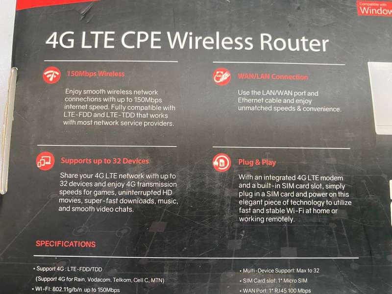 Ultra-Link 4G LTE Router