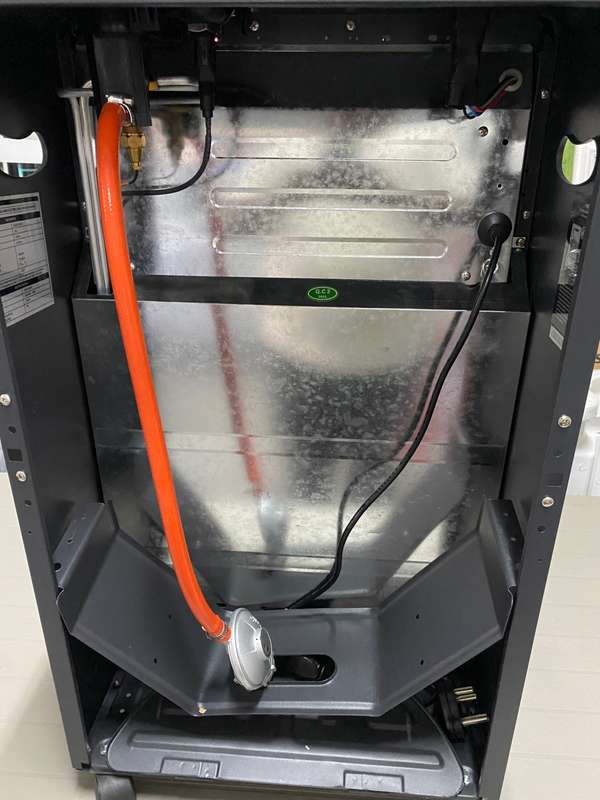 INFRARED RADIANT GAS & ELECTRIC DUAL INDOOR HEATER