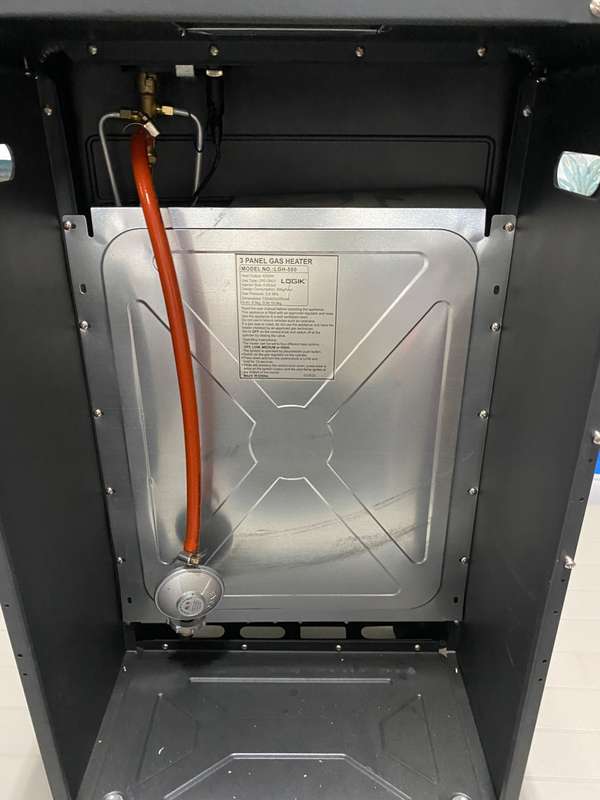LOGIK 3 PANEL INDOOR GAS HEATER