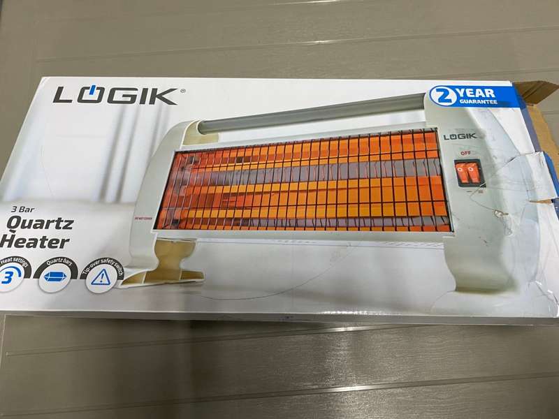 Logik 3 Bar Quartz Heater LGB-333