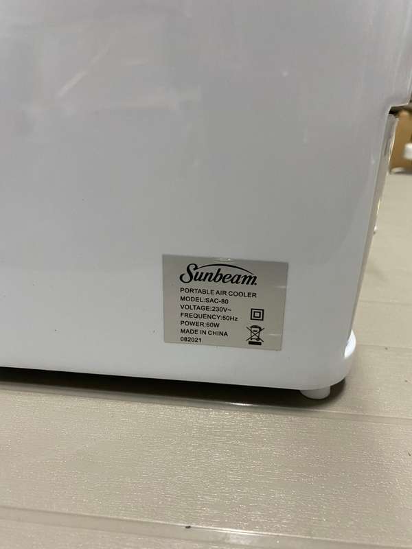 Sunbeam Portable Air Cooler SAC-80