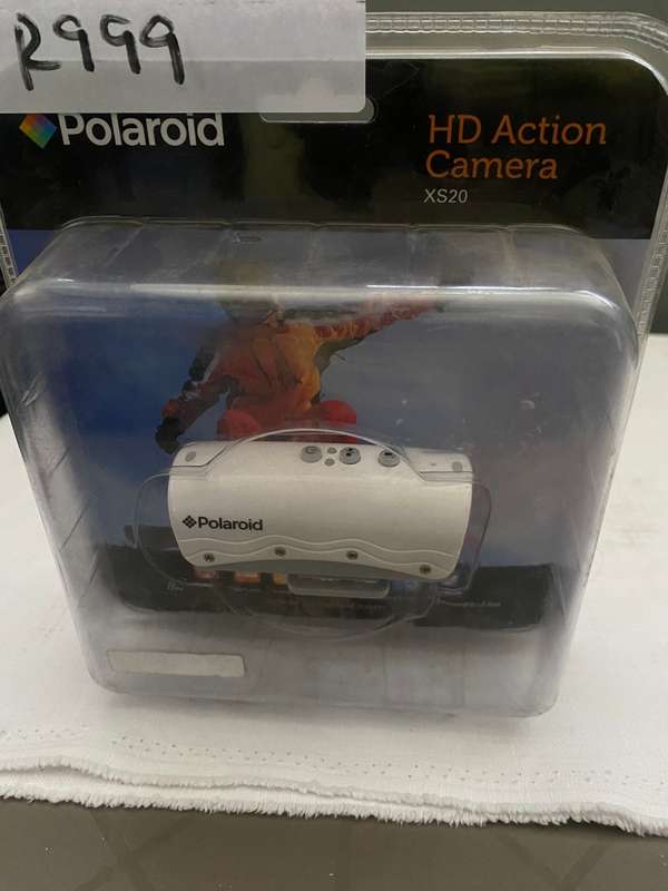 Polaroid XS20 HD 720p 5MP Waterproof Sports Action Camera