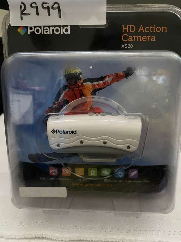 Polaroid XS20 HD 720p 5MP Waterproof Sports Action Camera