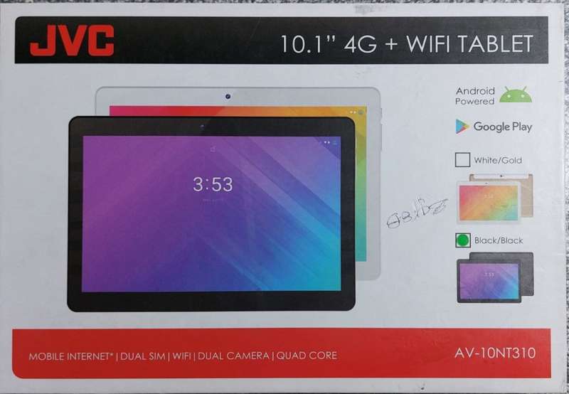 JVC AV-10NT310 Android Tablet
