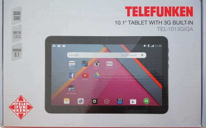 Telefunken 10.1` Tablet TEL-1013GIQA