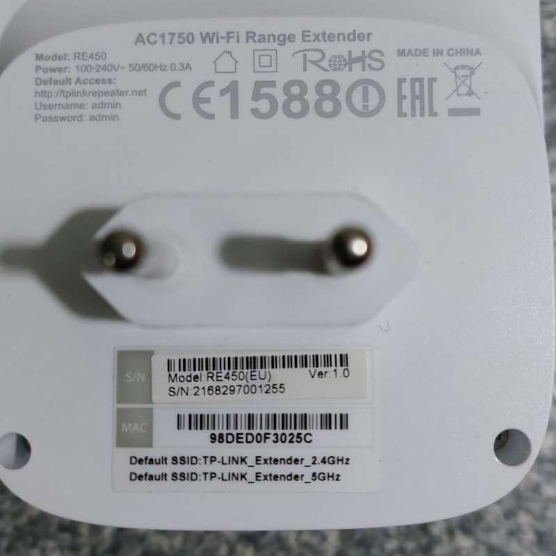 TP Link AC1750 Dual Band Wireless Extender