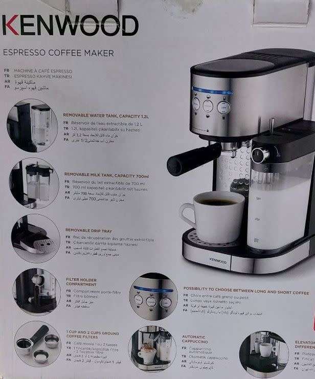 Kenwood Coffee Machine PEM84 Demo Unit