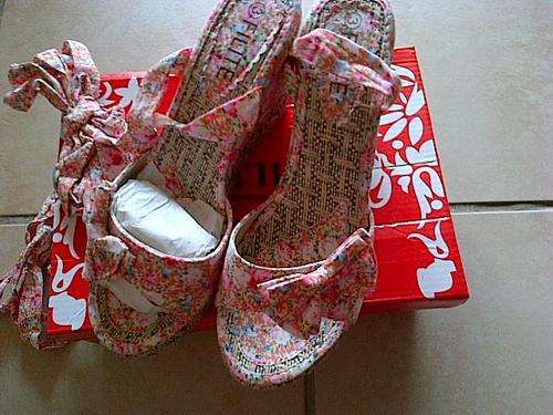 Tie-Ankle Stunning Wedge heel R80.00