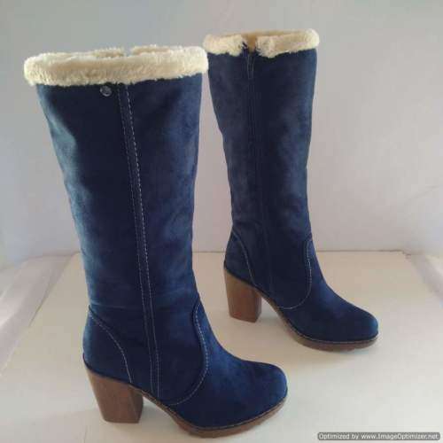FUR LINED SUEDE BOOTS...GORGEOUS....LAST 1 LEFT. SEE PICS #STUNNING.