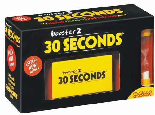 30 seconds booster pack, the quick thinking ,fast talking game