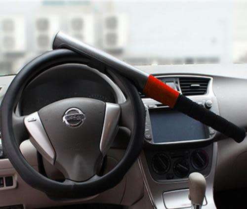 Baseball bat style unirvesal auto car,van,truck security defence,car anti theft steering wheel lock